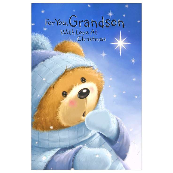 Christmas Cards Code 75 - Grandson