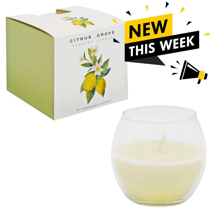 Copenhagen Candles Scented Glass Candle (120g) - Citrus Grove