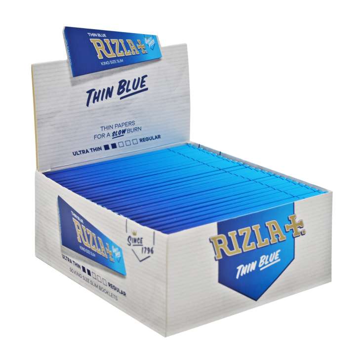 Rizla Blue (Thin) Rolling Papers 32 Pack - King Size
