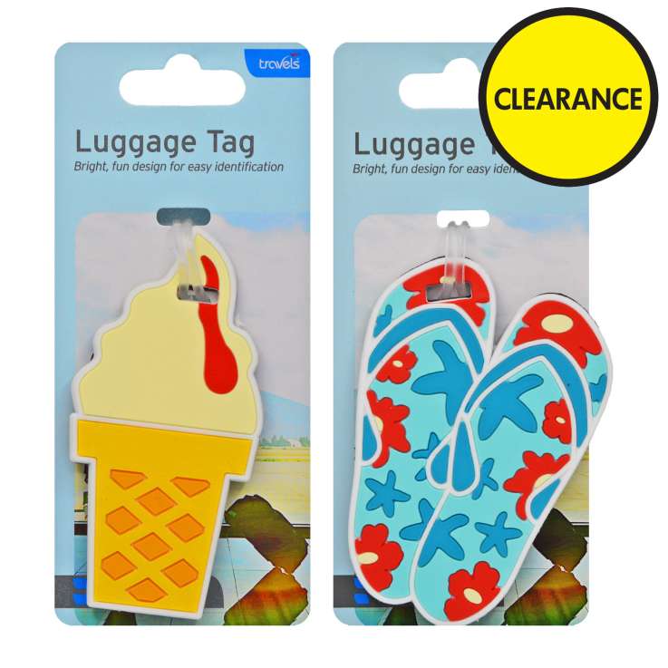 Travels Luggage Tags (Assorted Designs) - Summer Days