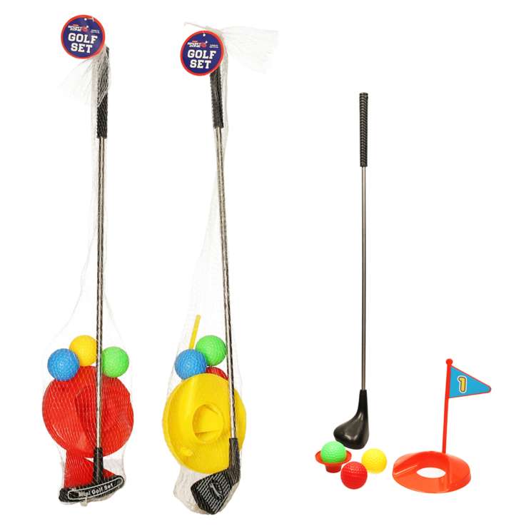 Metal Golf Set (7 Piece) - Assorted