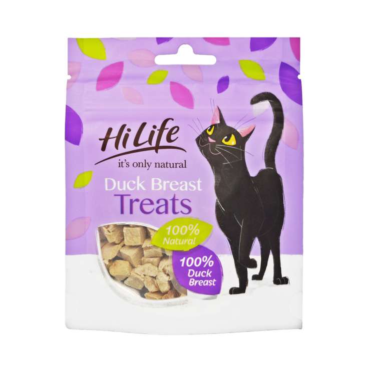 HiLife Tasty Cat Treats (10g) - 100% Duck Breast