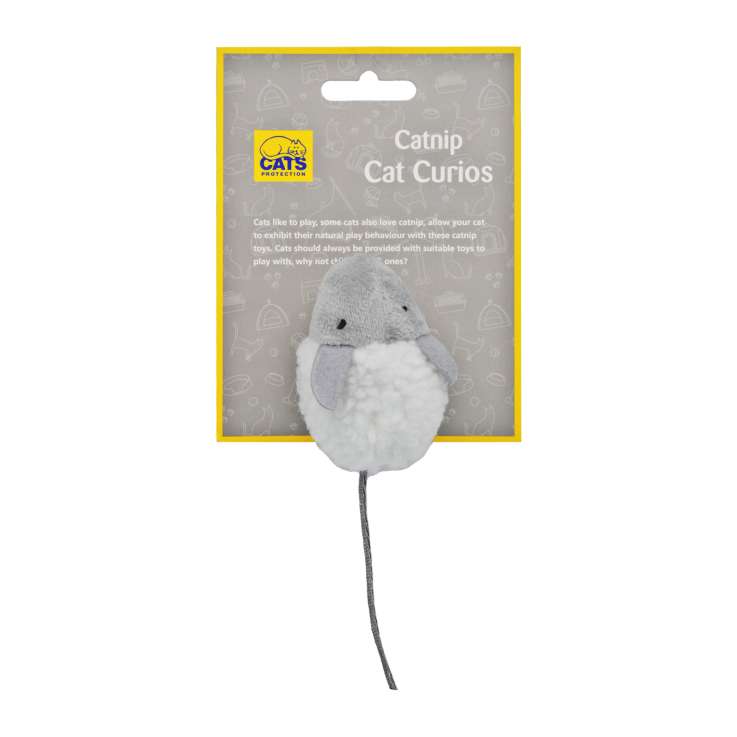 Cats Protection Catnip Cat Curios - Mouse