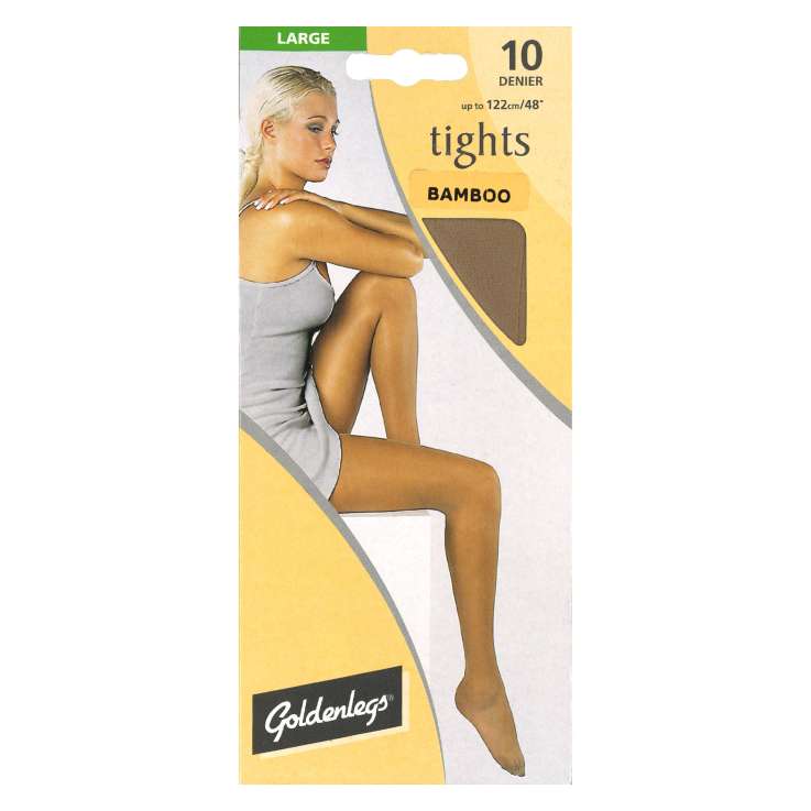 Large Tights 10 Denier - Bamboo