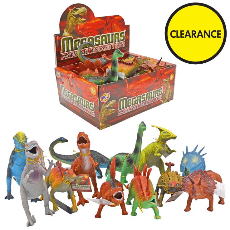 Megasaurs Dinosaur Hard Figures (20cm) - Assorted