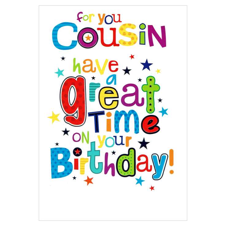 Everyday Greeting Cards Code 50 - Cousin