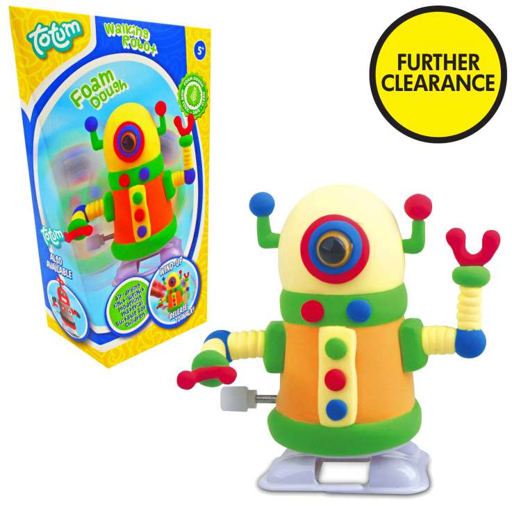 Foam Dough Wind-Up Creative Kit – Robot