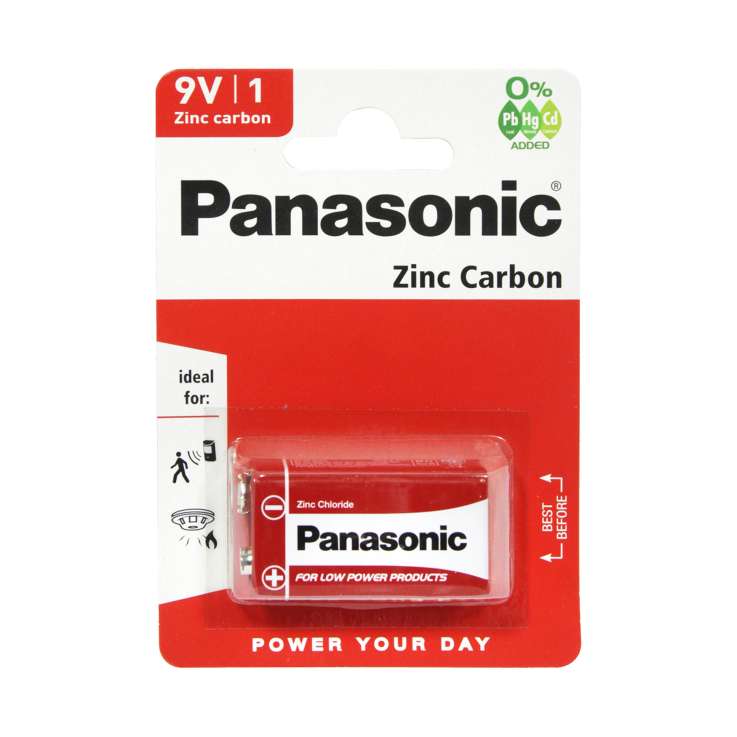 Panasonic 9V Battery 1 Pack