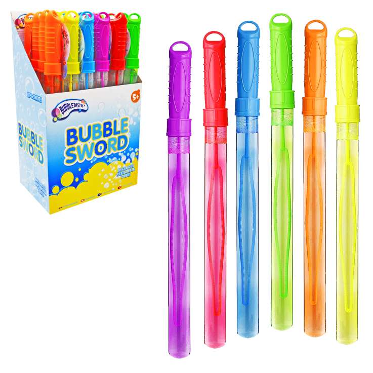 Bubbletastic Giant Bubble Swords (36cm) - Assorted Colours