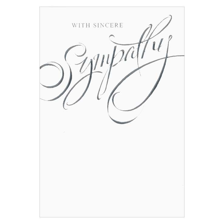 Everyday Greeting Cards Code 50 - Sympathy