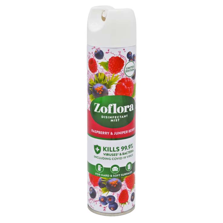 Zoflora Disinfectant Mist (300ml) - Raspberry & Juniper Berry