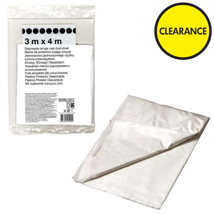Polyester Dust Sheet (3M x 4M)