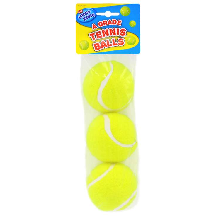 Grade A Tennis Balls 3 Pack