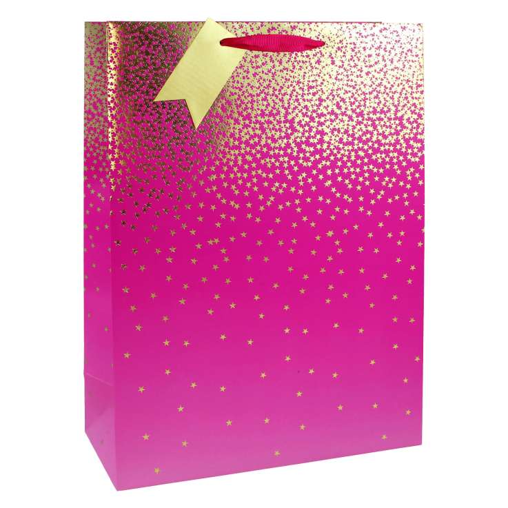 Extra Large Gift Bags (33cm x 45.5cm) - Pink Ombre
