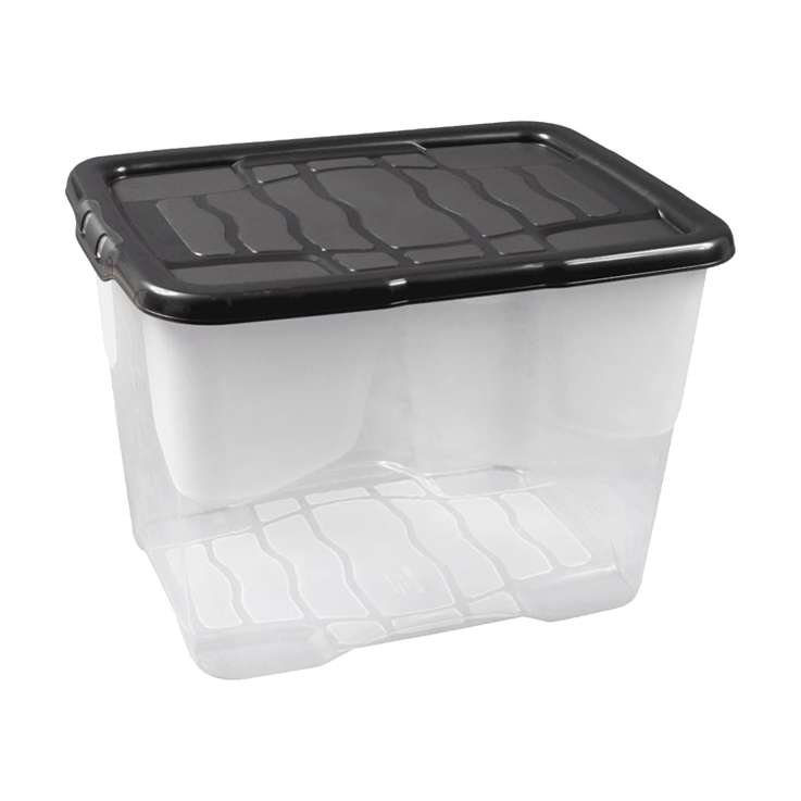 Curve Storage Box with Lid 24L