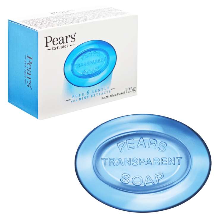 Pears Transparent Soap Bar (125g) - Mint Extracts