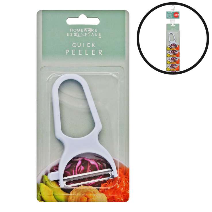 Homeware Essentials Quick Peeler - Loaded Clip Strip