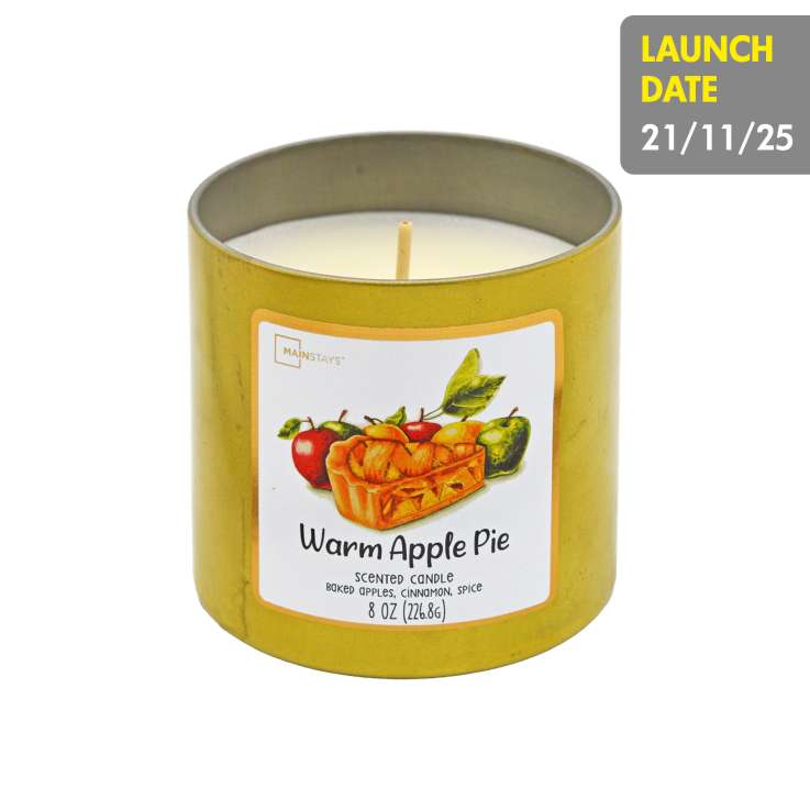 Mainstays Scented Candle (226.8g) - Warm Apple Pie