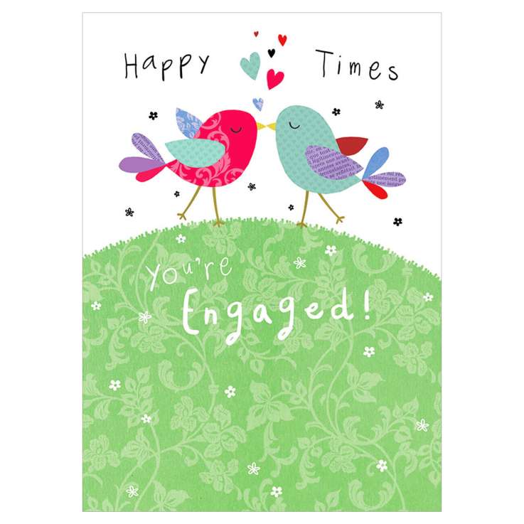 Garlanna Greeting Cards Code 50 - Engaged