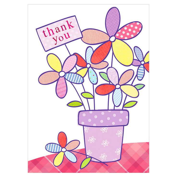 Garlanna Greeting Cards Code 50 - Thank You