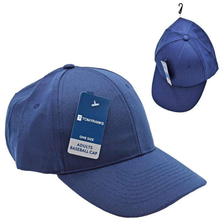 Tom Franks Adults Baseball Cap (One Size) - Navy