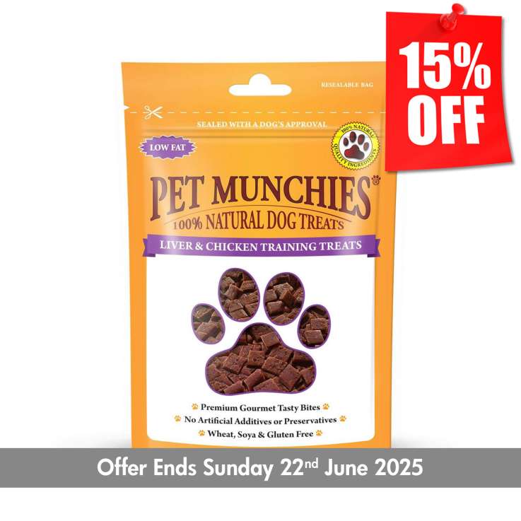Pet Munchies Liver and Chicken Training Treats (50g)