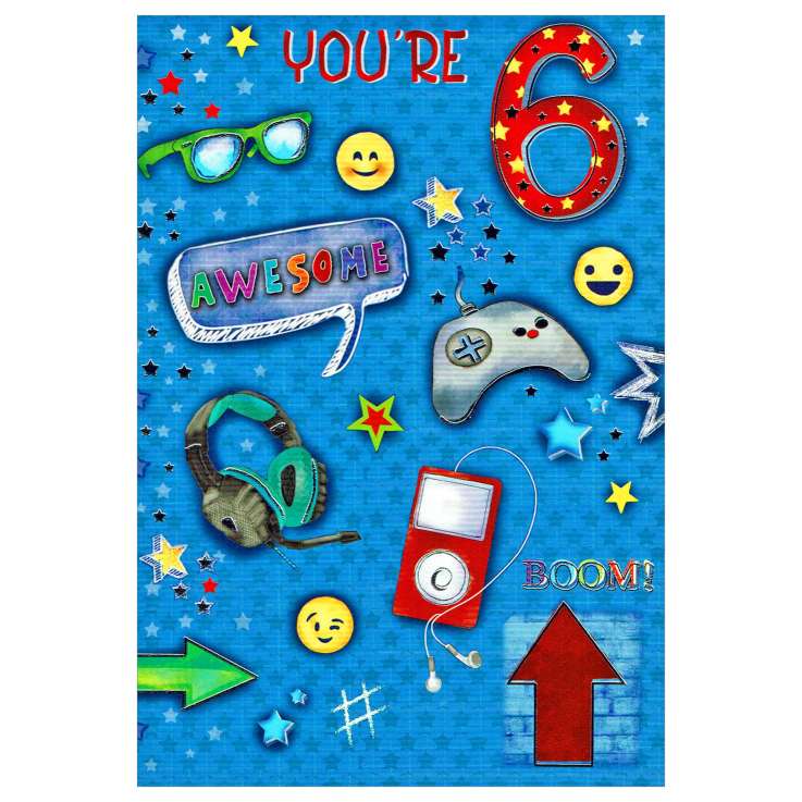 Everyday Greeting Cards Code 50 - Age 6