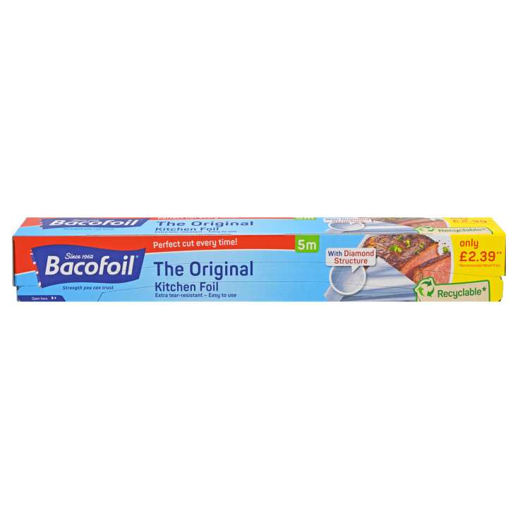 Bacofoil The Original Kitchen Foil 5M x 30cm