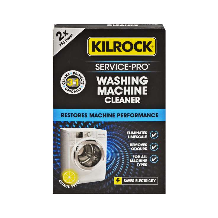 Kilrock Service-Pro Washing Machine Descaler & Cleaner (75g) 2 Pack
