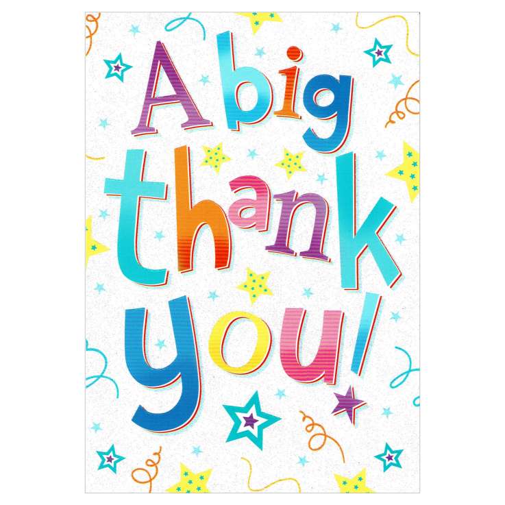 Everyday Greeting Cards (Code 50) - Thank You