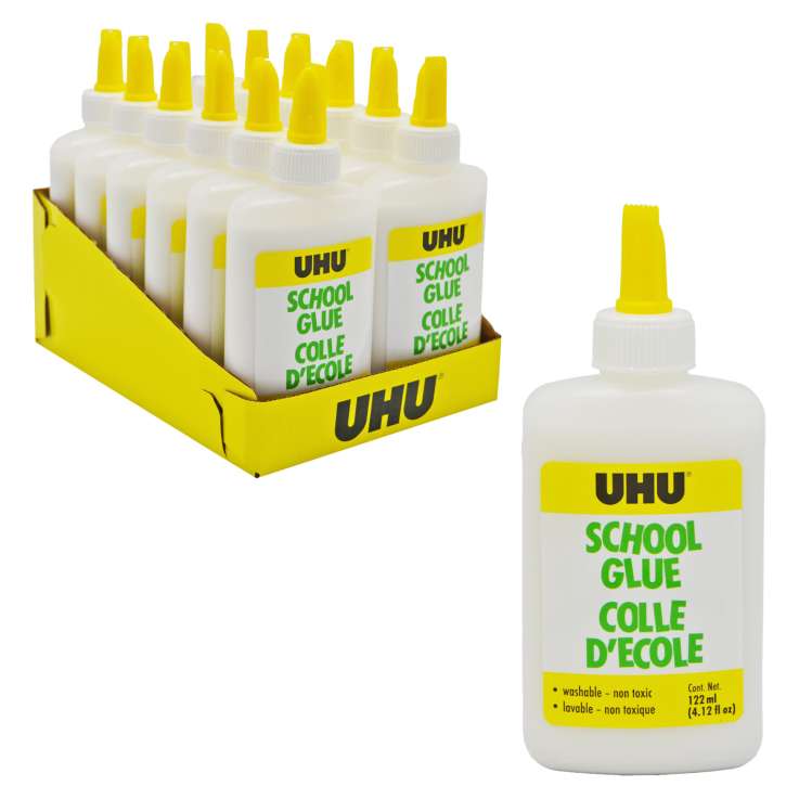 UHU Washable School Glue (122ml)