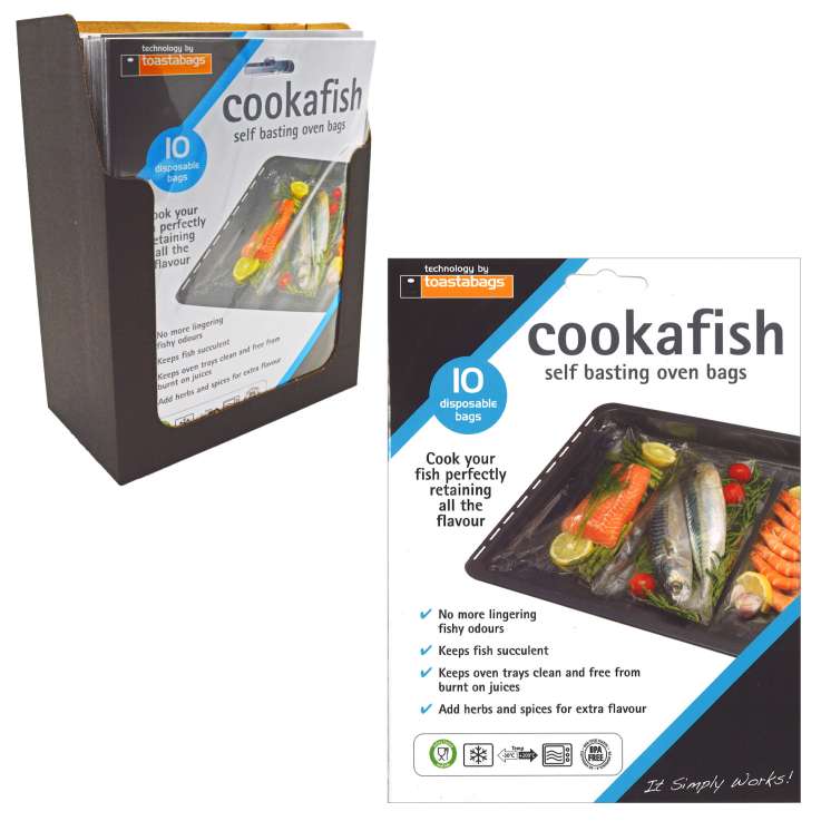 Toastabags Cookafish Oven Bag 10 Pack