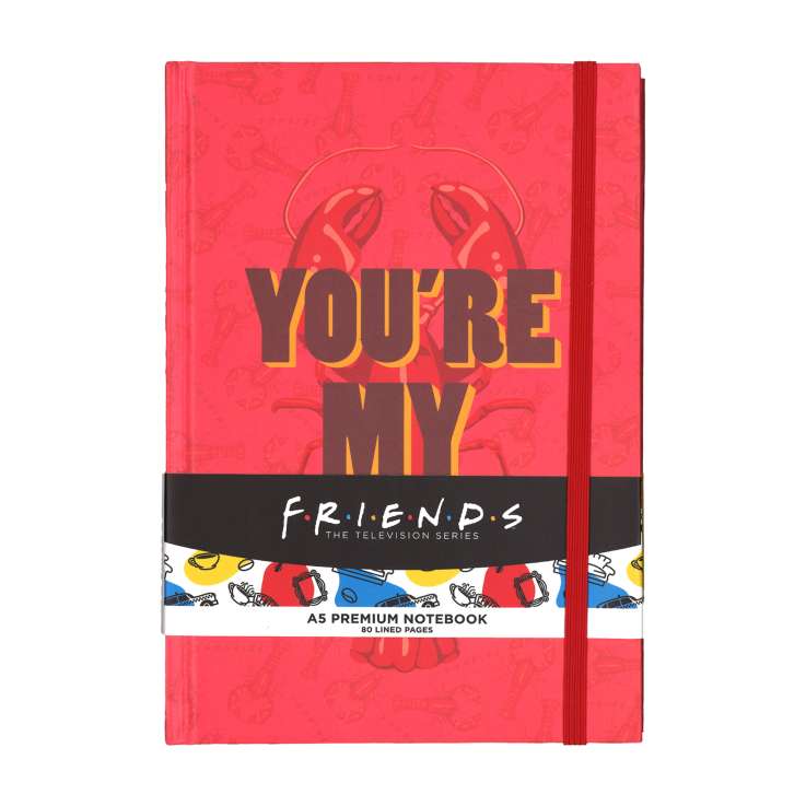 Friends (You're My Lobster) A5 Premium Notebook (80 Pages)