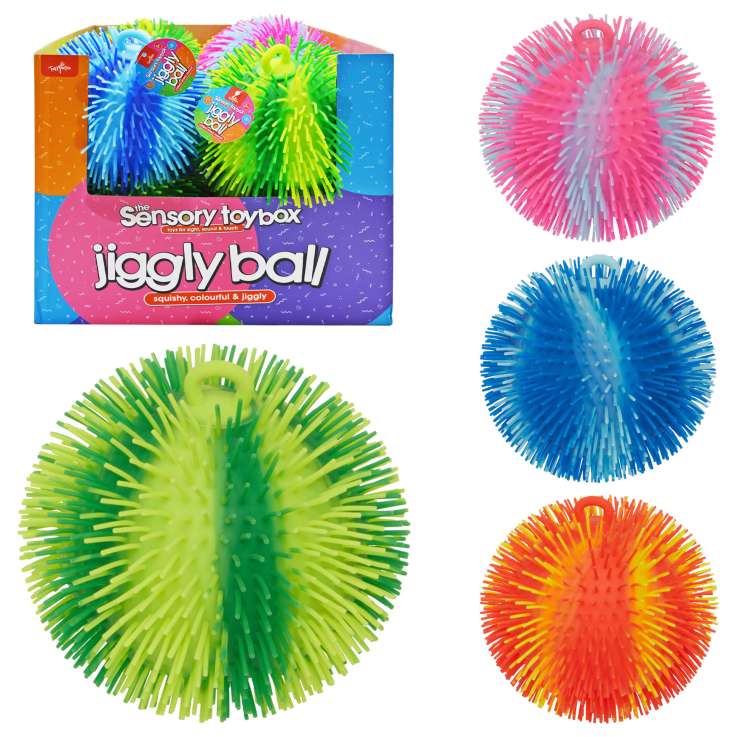 The Sensory Toybox Jiggly Ball (20cm) - Assorted Colours