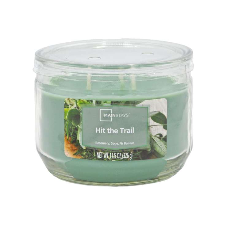 Mainstays Scented Glass Candle (326g) - Hit The Trail
