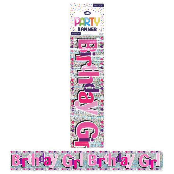 Wall Banner (2.6m) - Birthday Girl