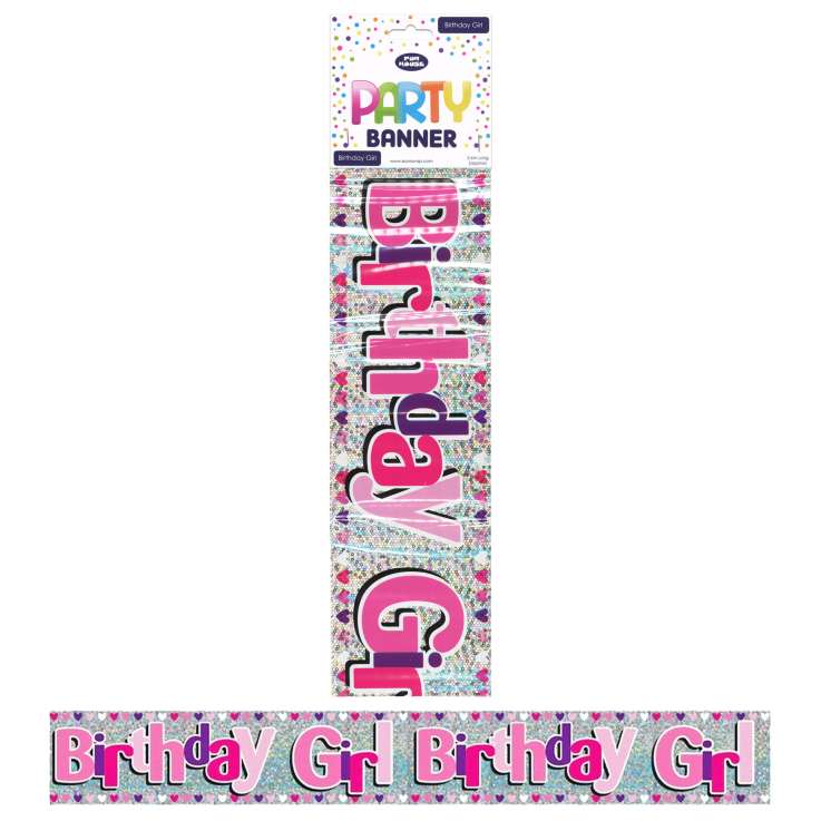 Wall Banner 2.6m - Birthday Girl