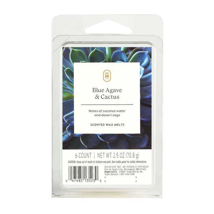 Threshold Scented Wax Melts 6 Pack - Blue Agave & Cactus