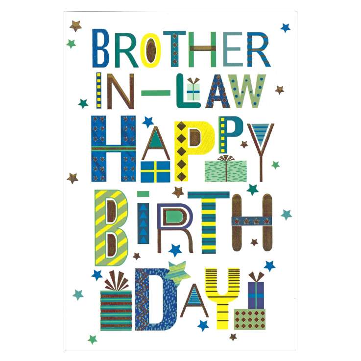 Everyday Greeting Cards (Code 50) - Brother in Law