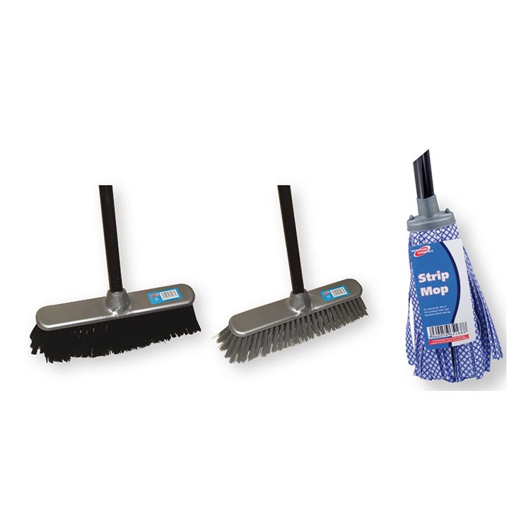 Broom/mop refill pk (broom£3.79 / mop£3.05 avg sell £3.54) Homeware