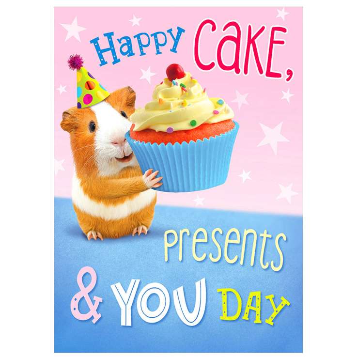 Garlanna Greeting Cards Code 50 - Cute Hamster