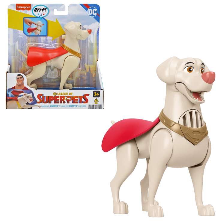 DC League of Super-Pets Barking Figure - Krypto