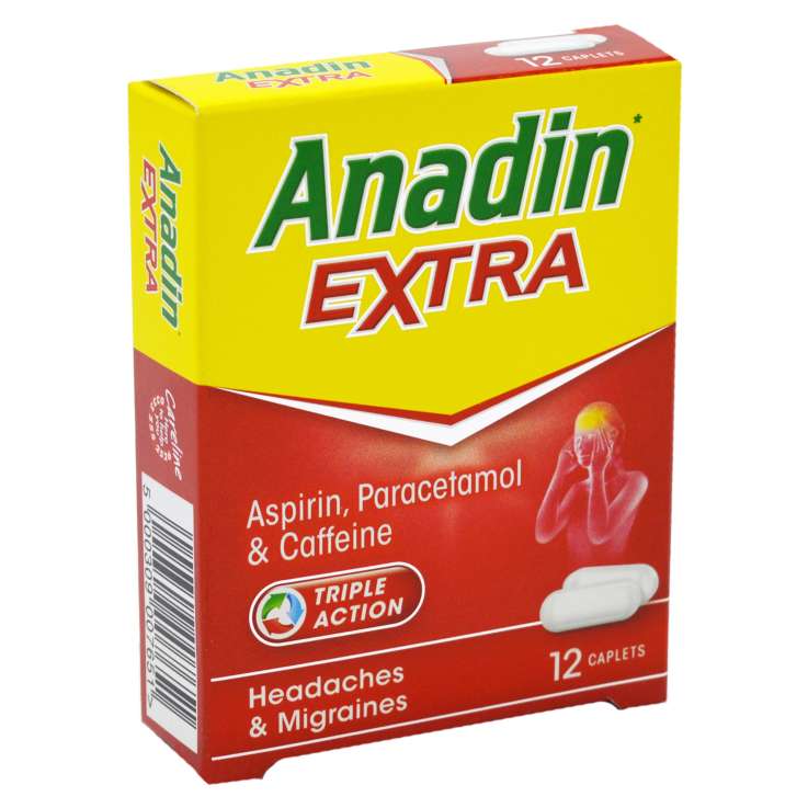 Anadin Extra Caplets 12 Pack