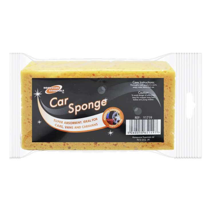 Homeware Essentials Car Sponge