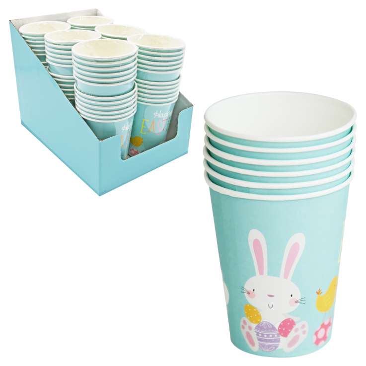 Easter Party Cups (255ml) 6 Pack