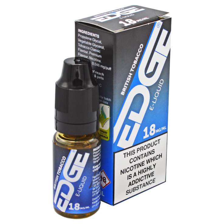 EDGE E-Liquid 18mg/ml - British Tobacco