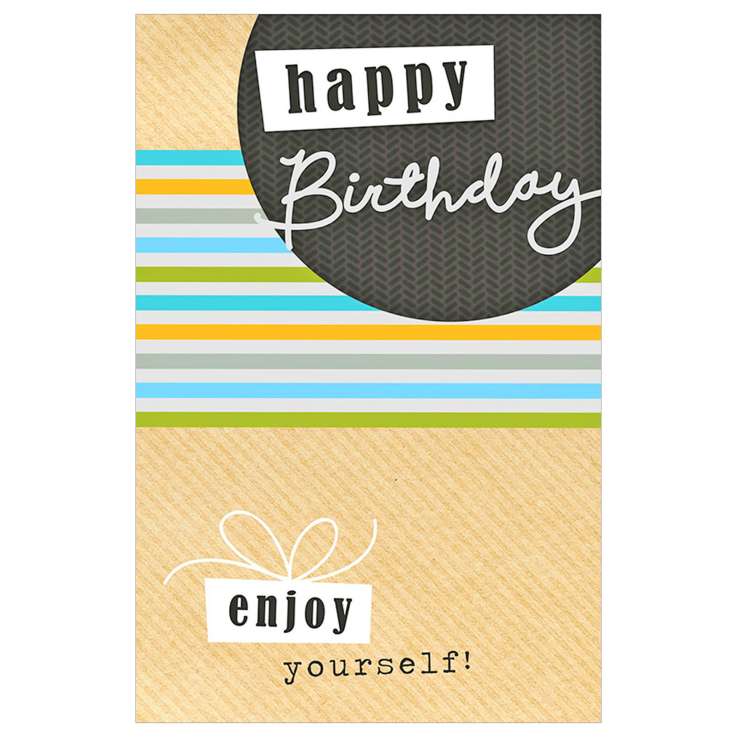 Garlanna Greeting Cards Code 50 - Open Stripes