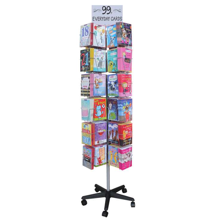 Greeting Cards Spinner Stand (Fully Stocked)