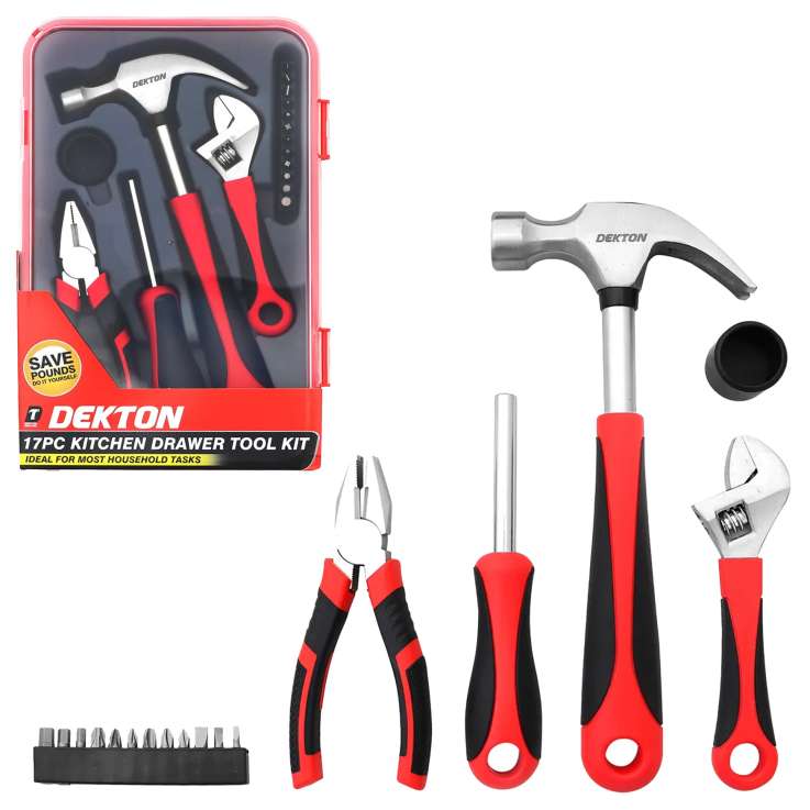 Dekton Kitchen Drawer Tool Kit (17 Piece)