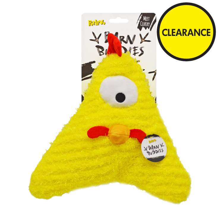 Pet Love Barn Buddies Plush Toy - Clucky Head